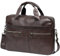 BTDAO Ledertasche Laptoptasche 15 Zoll Schultertasche Herren Umhängetasche/Tragetasche mit Taschen zur Aufbewahrung von Zubehör, Geschäftliches Reisen Weihnachten für Männer(CFZ-Brown)