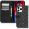Coach Wallet Folio iPhone 15 Pro Case, Compatible with MagSafe - Signature Charcoal