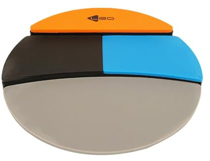 Dickly Drum Practice Pad Vier verschiedene Spielflächen Drummer Practice Pads 31cm Kein Lärm