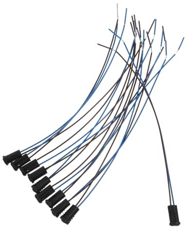 HOMOCONO 10 Pièces Tête De Lampe Douille De Lampe Avec Ligne Douille De Lampe Ligne G4 Supports De Lampe G4 Support De Lampe En Plastique Douille De Support De Lampe Douille G4 Douille De