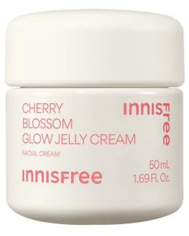 innisfree - Crème Gel Éclat Hydratante Cerisier en Fleurs - 50ml | Hydratation immédiate, effet glass skin, Niacinamide et Bétaïne, Peaux mixtes à grasses, Cosmétique Coréen