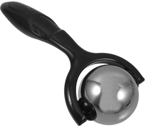 VALICLUD outil de massage facial guasha sculpture rouleau pour le visage - rouleau facial rafraîchissant roller de massage à froid masseur facial outil de guasha à rouleau Seulement Noir
