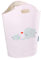 WENKO Wäschesammler Kids Elli Rosa, niedlicher Wäschesack mit Zwei praktischen Tragegriffen mit Elefanten Aufdruck, 24 l Stauraum in einem Fach, (B x H x T): 40 x 52 x 20 cm, kindliches Motiv