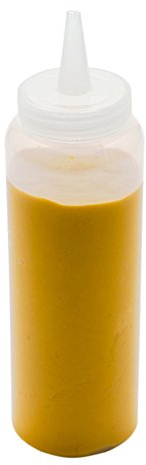 Restaurantware-8 Ounce Condiment Squeeze Bottle, 1 With Lid Plastic Squeeze Bottle - Precison Dispensing Tip, Flexible, Clear Plastic Squeeze Bottle For Sauces, For Sauces, Spreads, Or Condiments,