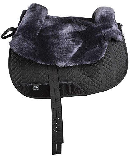 Engel Reitsport | Lammfell Fellsattel FELLSA-R3-ANT Ibero anthrazit grau