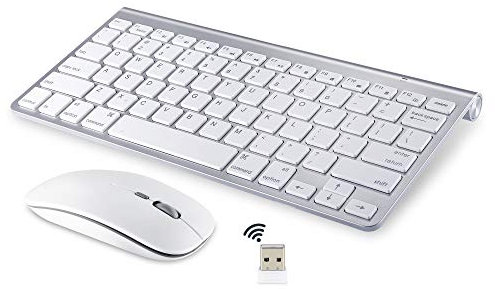 Wireless Keyboard and Mouse for Apple iMac Windows or Android (2.4G Wireless)
