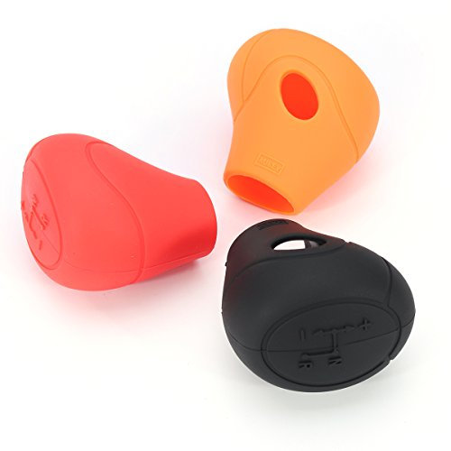 JenNiFer Für Benz Smart Fortwo 2009-2014 Silikon Schaltknauf Cover Shift Handschuh Skin Case Schutzhülle - Rot