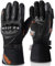 BORLENI Winter Motorradhandschuhe Herren, Motorrad Handschuhe Herr Warm Winterhandschuhe Wasserdicht Winddichte mit Touchscreen Knöchelschutz Schwarz XL