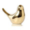 Small Animal Ceramics Statues Home Decor Modern Style Gold Decorative Ornaments for Living Room, Bedroom Office Desktop Bookshelf Shelf Corner Floating Shower Cube Ladder Display Shelf Decoration