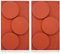 2PCS 3-Cavity Large Round Disc Cake Moulds Silicone Resin Coaster Mould Candy, Pie, Custard, Mousse Cake Pan Baking Molds