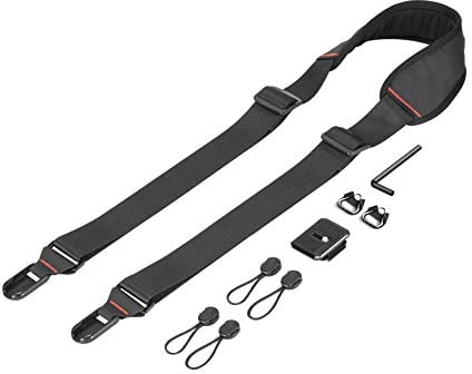 SMALLRIG Universal Camera Strap, Adjustable Camera Shoulder Neck Strap with Quick Buckle Kit and Quick Release Plate Anchor, for Canon Nikon Sony Fujifilm DSLR Cameras - PSC2428