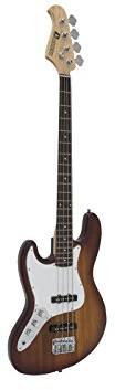 DIMAVERY JB-302 Elektro-Bass LH, sunburst