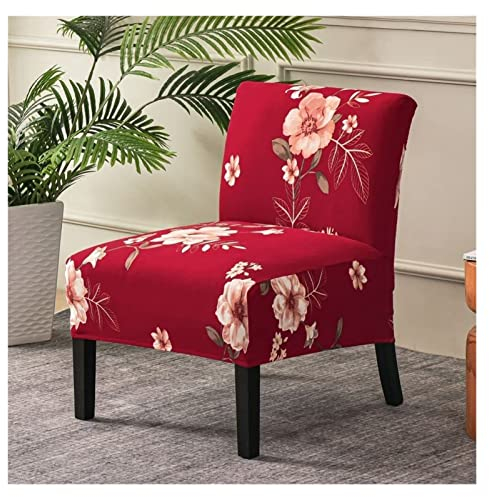 Stretch Sesselhussen Ohne Armlehnen,Weich Husse Überzug ​für Clubsessel Sofabezug Freizeit Sesselbezug Abnehmbare Husse Für Cafe Stuhl Sessel Für Wohnzimmer Hotel Haus Esszimmer ( Color : #28 )
