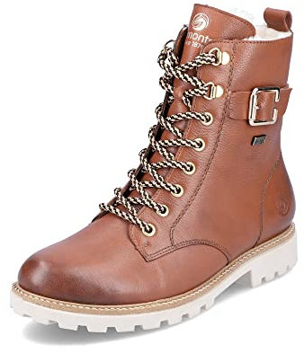 Remonte Damen Chelsea Boots D8475, Frauen Stiefeletten,lose Einlage,wasserabweisend,remonteTEX,Winterschuhe,gefüttert,Stiefel,Bootee,braun (24),40 EU