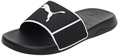 PUMA Unisex Popcat 20 Shower Sandalen, Schwarz, 47 EU