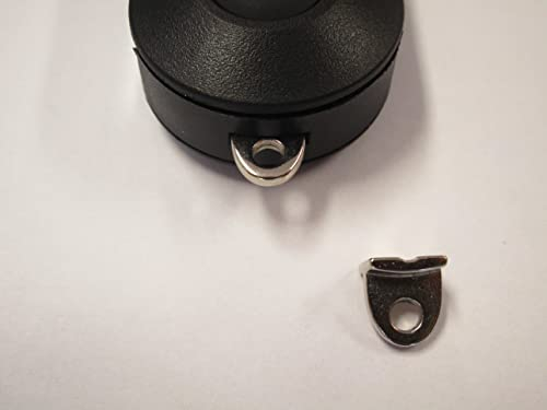 Gancio Portachiavi Compatibile Con Fiat 500 Grande Punto Evo Bravo Panda 500L Lancia Y Ypsilon Musa Delta Ricambio Chiave Telecomando Custodia Auto Nuovo Riparazione (1 Pezzo)