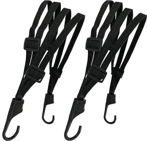 2 Stück Gepäckträger Spanngurt Gepäckspanner Spanngurt Fahrrad Gepäckträger mit Gepäcknetz Motorrad für Gepäcknetz Fahrrad Motorrad Gepäck