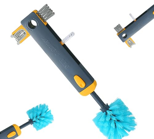 Valart 1Pcs Water Bottle Brush Mam Bottles Gap Cleaning Brush for Baby Bottle Brush 4 in 1 Crevice Cleaning Brush UK Cleaning Multifunction Cleaning Products for Kitchen (blue 1Pcs)