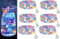 LED Lichterkette Batterie,6 Stück/3 Modi LED Lichterkette Batterie klein, 2M 20LED Lichterkette mit Batterie, für Party, Weihnachten, DIY, Hochzeit, Innen Deko (Farbe)
