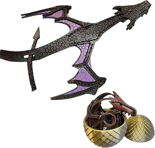 Endxedio Leder-Handdrachen-Armband, verstellbare Drachen-Handmanschette, Armband, Schmuck, Cosplay, Lederarmband, Vintage-Lederdrachen-Wickelarmband, Cosplay-Drachen-Armband, Geschenk für Männer und
