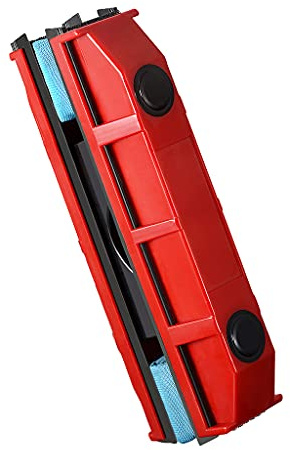 Magnetic Window Cleaner Wide Magnetic Brush Window Glass Brush Gadgets with Rag for Single Glass