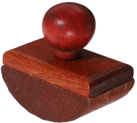 Lurrose Wooden Rocker Ink Blotter Wooden Blotting Pen Wood Ink Blotter Rocker for Quick Drying Calligraphy and Writing Art and Office Use