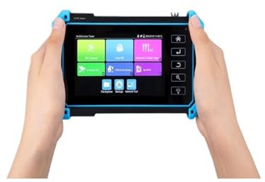 CCTV Test Monitor, IP Camera Tester IPC-5100 Plus 8MP AHD CVI TVI CVBS IP Camera Test 4K HD Display Video Monitor 5inch IPS Touch Screen