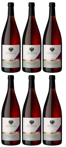 Heilbronner Staufenberg Trollinger feinherb Rotwein Trollinger Deutschland inkl. FeinWert E-Book (6 x 1l)