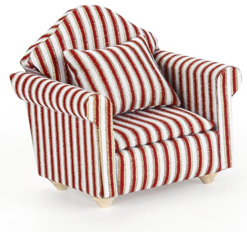 Puppenhaus Möbel,Miniatur Möbel Puppenmöbel Mini Sessel Miniatur Sofa Puppenhaus Sofa Wichtel Sessel Ausstattung für Mini Puppenhäuser