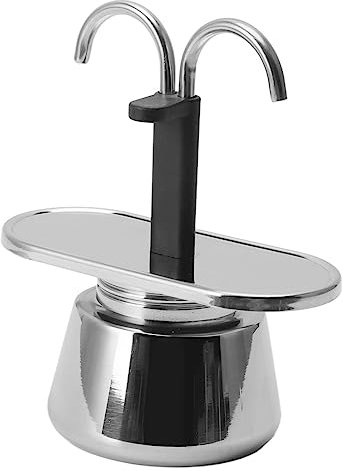 Moka Contiene Cafetera, Cafeteras Moka Pot 2 Tazas para Familiares, Vecinos, Amigos Y Colegas