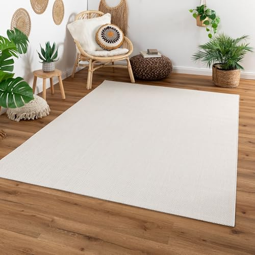 Steffensmeier In- und Outdoorteppich Melbu | Garten, Balkon, Küche | Creme, Größe: 120x170 cm