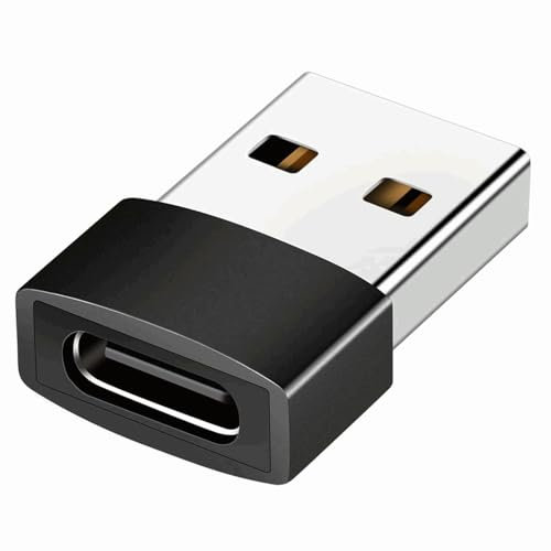 TECHZOCO Adapter USB C Buchse auf USB, Kabel Typ C auf USB A, Laden und Datensynchronisieren, kompatibel mit Watch 7 SE, Phone 11 12 13 14 Pro MAX, Samsung Galaxy Note S20 S21 S22
