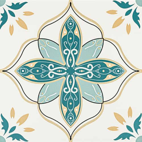 Peel and Stick Floor Tiles Self Adhesive, Vinyl Flooring | Bathroom Kitchen Living Room, Waterproof PVC Stick on Floor Tiles Easy to Use 30x30cm 20pcs 1mm