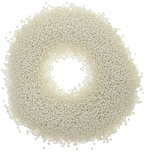 Pellet di Colla per Bordatura in Pvc Bianco da 1000g per Falegnameria | Adesione Elevata, Resistente All’usura, Pratica e Veloce, per Mobili e Finestre in Legno