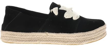 TOMS Carolina Lace Up Women's Low Shoes, black, 8 UK