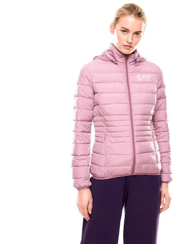 EA7 Emporio Armani Piumino Donna 100 gr Core Lady con Cappuccio Removibile 8NTB23TNF8Z 8034149918713 - L Rosa L
