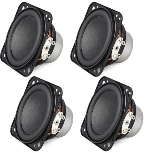 YPBEW Altoparlante Magnetico neodimio da 50 mm 10 W con Design a 18 Fili per Un Suono Chiaro in Qualsiasi Ambiente Altoparlante neodimio