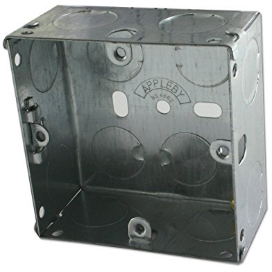 Appleby 1 Gang 35mm Metal Box - SB615