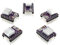 UEETEK 5 Stück DRV8825 Schrittmotor Treiber Modul 4-Layer mit Mini Kühlkörper für 3D-Drucker