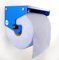 MegaMaxx Support mural pour rouleau de papier essuie-tout Bleu