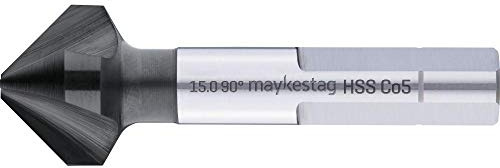 Alpen 238703100100 cobalt Kegelsenker Ungleiche Teilung Co5 3-FL Alunit 31, 0mm, 0 W, 0 V