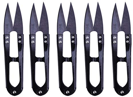OUNONA 5 Pcs Mini Gartenscheere Gartenschere Beschichtete Premium Baumschere Rebschere, Grow Schere, Ernteschere, Schere Grow, Garnschere, Bonsaiwerkzeug Bonsai SchereTrimmen Schere Schneiden