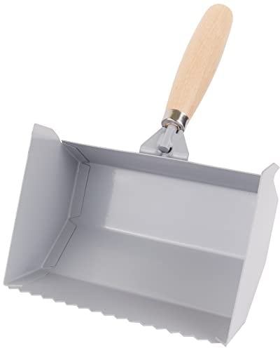 KOTARBAU® Llana Dentada Ytong, 175 mm, Paleta para Instalar Bloques de hormigón, Acero, Llana para Adhesivo, Pegamento, Paleta de Cemento Celular, Mango de Madera