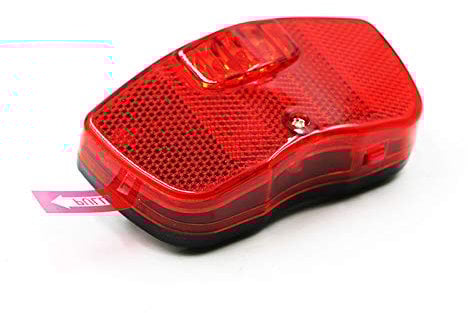 Luci per Bicicletta Fanale Posteriore A Led Per Bicicletta Luce Per Bicicletta Per Portapacchi Posteriore Lampada Spia Di Sicurezza Batteria Bicicletta Illuminazione Bicicletta Accessori Ciclismo