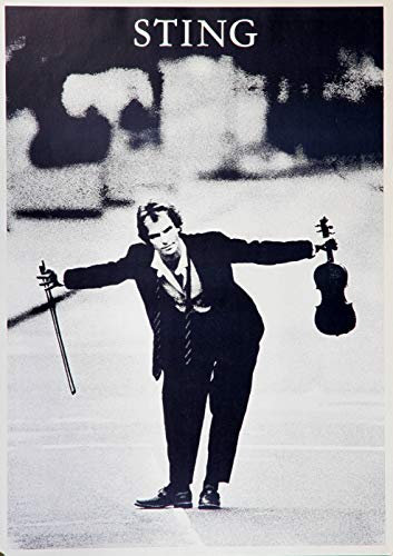 Premium Poster/Plakat | DIN A1 | Wanddeko | Live Konzert Veranstaltung » Sting - Nothing Like The Sun, 1988 «