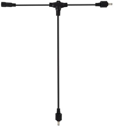 LEDKIA LIGHTING Verbindungskabel T-Form Schwarz