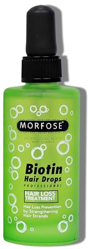 Morfose Biotin Hair Drops Serum 100ml - Behandlung von Haarausfall - Stärkung, Unterstützt das Haarwachstum, Nährend
