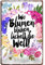 Lustiger Spruch Klein-Garten-Freunde Blumen Gärtner Freude Glück Natur Blüten (20 x 30 cm, Wo Blumen blühen, lächelt die Welt 1123)