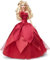 Barbie Signature 2022 Poupée Holiday Barbie (cheveux blonds ondulés) avec support de poupée, cadeau de collection pour enfants à partir de 6 ans