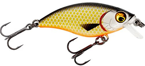 Westin Hardbait zum Spinnfischen auf Barsche & Forellen 5cm 6g BuzzBite SR Crankbait Low Floating, Farbe:Official Roach
